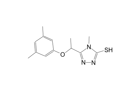 5-[1-(3,5-dimethylphenoxy)ethyl]-4-methyl-4H-1,2,4-triazole-3-thiol