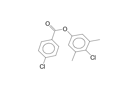 (3,5-dimethyl-4-chlorophenyl) 4-chlorobenzoate