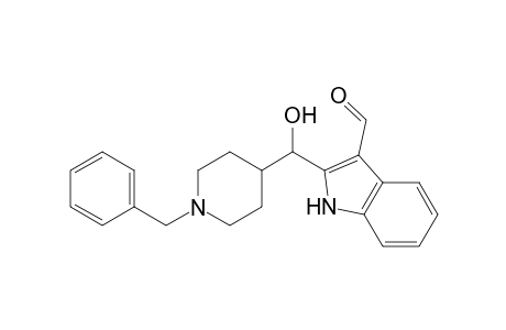 2-[(1-benzyl-4-piperidyl)-hydroxy-methyl]-1H-indole-3-carbaldehyde