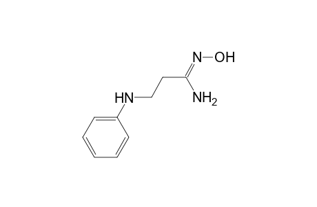 N'-hydroxy-3-(phenylamino)propanimidamide