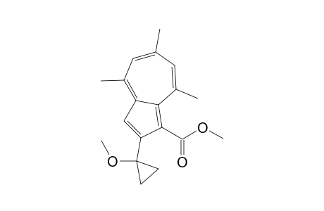 Methyl 2-(1'-methoxycyclopropyl)-4,6,8-trimethylazulene-1-carboxylate