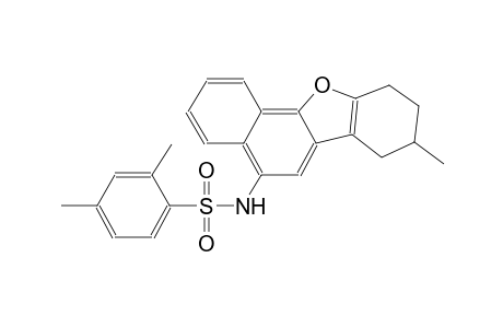 benzenesulfonamide, 2,4-dimethyl-N-(7,8,9,10-tetrahydro-8-methylnaphtho[1,2-b]benzofuran-5-yl)-