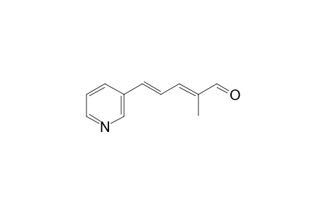 (2E,4E)-2-methyl-5-pyridin-3-ylpenta-2,4-dienal