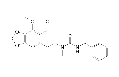 N'-benzyl-N-[2-(6-formyl-7-methoxy-1,3-benzodioxol-5-yl)ethyl]-N-methylthiourea