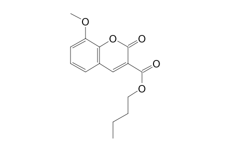 8-Methoxycoumarin-3-carboxylic acid, N-butyl ester