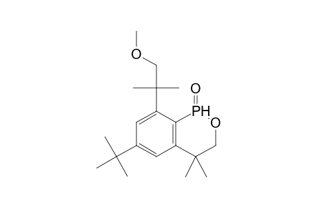 6-t-Butyl-4,4-dimethyl-8-(2-methoxy-1,1-dimethylethyl)-2-oxa-1-phospha-1,2,3,4-tetrahydronaphthalene 1-oxide