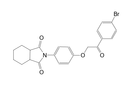 1H-isoindole-1,3(2H)-dione, 2-[4-[2-(4-bromophenyl)-2-oxoethoxy]phenyl]hexahydro-