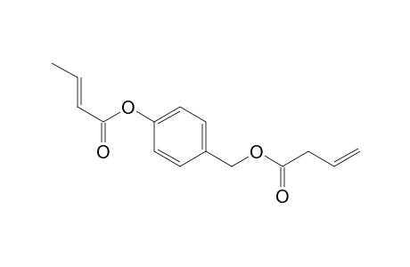 trans-4-[(But-3-enoyloxy)methyl]phenyl But-2-enoate