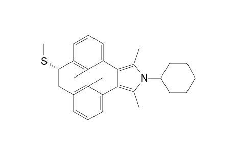 anti-N-Cyclohexyl-8,16,2',5'-tetramethyl-1-(methylsulfonyl)[2.2]metacyclo[9,10-c]pyrrole