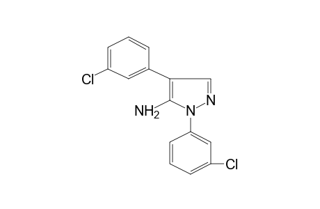5-AMINO-1,4-BIS(m-CHLOROPHENYL)PYRAZOLE