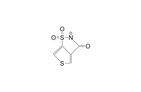 3(2H)-Oxo-thieno(3,4-D)isothiazole 1,1-dioxide anion