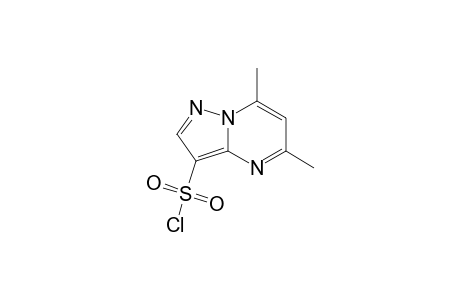 Pyrazolo[1,5-a]pyrimidine-3-sulfonyl chloride, 5,7-dimethyl-