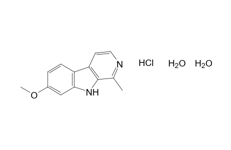 7-methoxy-1-methyl-9H-pyrido[3,4-b]indole, monohydrochloride, dihydrate