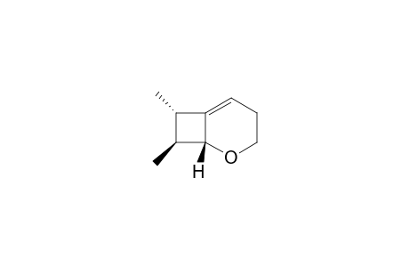 5,6-Dimethyl-(5.alpha.,6.beta.,6a.beta.)-3,5,6,6a-tetrahydro-2H-cyclobuta[b]pyran