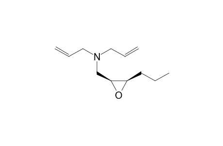 diallyl-[[(2S,3R)-3-propyloxiran-2-yl]methyl]amine