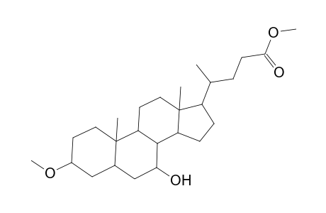 Methyl 7-hydroxy-3-methoxycholan-24-oate