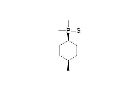 CIS-DIMETHYL-(4-METHYLCYCLOHEXYL)-PHOSPHIN-SULFIDE