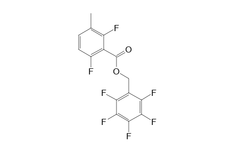 2,6-Difluoro-3-methylbenzoic acid, pentafluorobenzyl ester