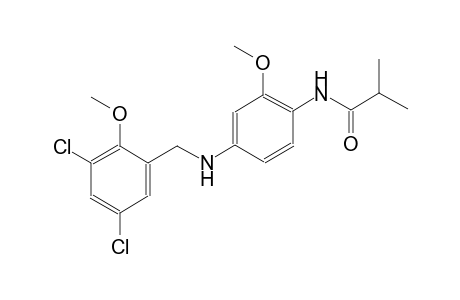 propanamide, N-[4-[[(3,5-dichloro-2-methoxyphenyl)methyl]amino]-2-methoxyphenyl]-2-methyl-