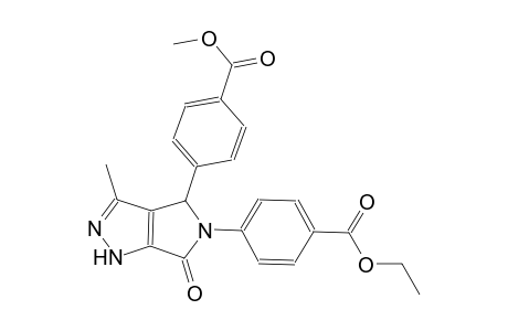 ethyl 4-(4-[4-(methoxycarbonyl)phenyl]-3-methyl-6-oxo-4,6-dihydropyrrolo[3,4-c]pyrazol-5(1H)-yl)benzoate