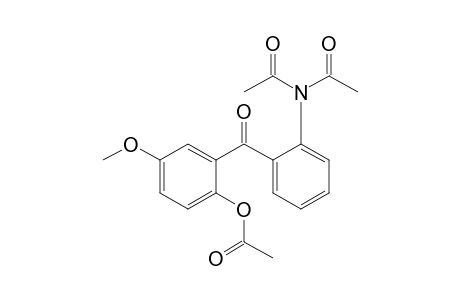 2'-(Diacetylamino)-5-methoxy-2-acetoxybenzophenone