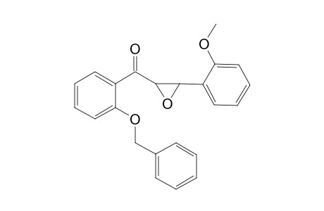 [2-(Benzyloxy)phenyl][3-(2-methoxyphenyl)-2-oxiranyl]methanone