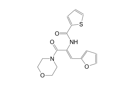N-[(Z)-2-(2-furyl)-1-(4-morpholinylcarbonyl)ethenyl]-2-thiophenecarboxamide
