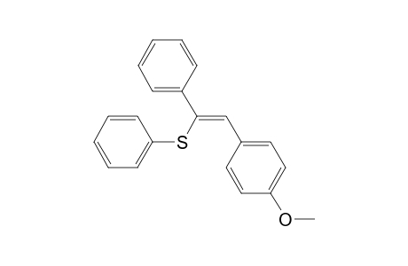 (Z)-1-(Phenylthio)-2-(4-methoxyphenyl)styrene