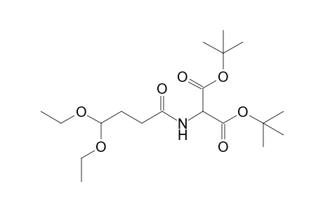 4,4-Diethoxy-N-[bis(tert-butoxycarbonyl)methyl]butanamide