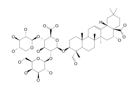 PROSAPOGENIN-1A;3-O-BETA-D-GALACTOPYRANOSYL-(1->2)-[BETA-D-XYLOPYRANOSYL-(1->3)]-BETA-D-GLUCOPYRANOSYL-QUILLAIC-ACID