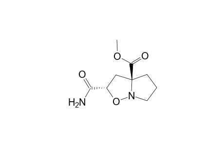 Methyl (2S*,3aS*)-2-(Aminocarbonyl)tetrahydropyrolo[1,2-b]isoxazole-3a(4H)-carboxylate