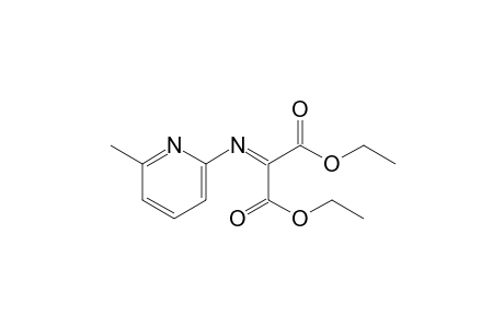 [(6-methyl-2-pyridyl)imino]malonic acid, diethyl ester