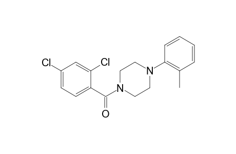 1-[(2,4-dichlorophenyl)carbonyl]-4-(2-methylphenyl)piperazine