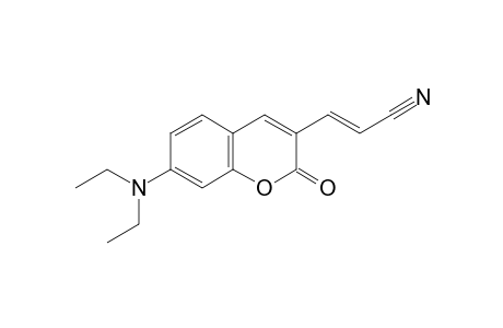 (E)-3-(7-(Diethylamino)-2-oxo-2H-chromen-3-yl)acrylonitrile