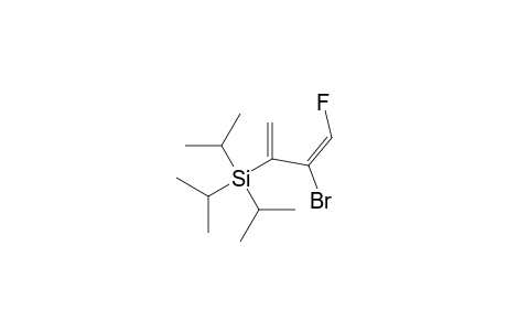 E/Z-1-FLUORO-2-BROMO-3-TRIISOPROPYLSILYL-1,3-BUTADIENE