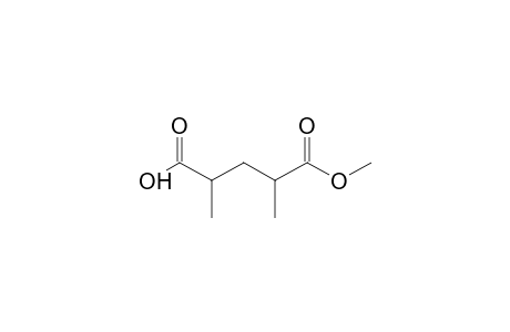 5-Methoxy-2,4-dimethyl-5-oxopentanoic acid