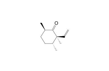 (2S,3R,6R)-2,3,6-trimethyl-2-vinyl-cyclohexanone
