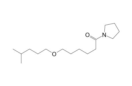 Pyrrolidine, 1-[6-[(4-methylpentyl)oxy]-1-oxohexyl]-