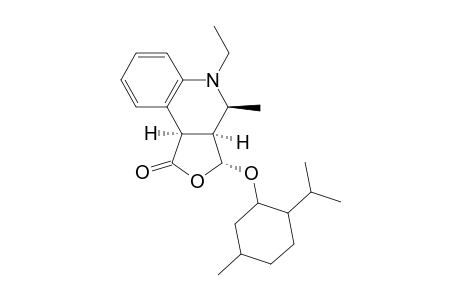 3-Menthyloxy-5-ethyl-4-methyl-2(5H)furano[3,4-c]tetrahydroquinlineone isomer