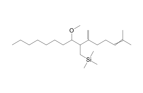 8-Methoxy-2-methyl-6-methylene-7-(trimethylsilyl)methyl-2-pentadecene