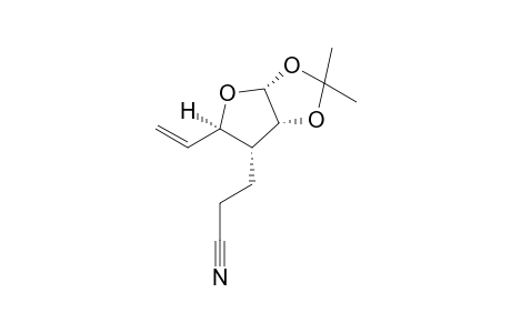 3,5,6-Trideoxy-3-C-(2'-cyanoethyl)-1,2-O-isopropylidene-.alpha.-D-allo-5-eno-furanose