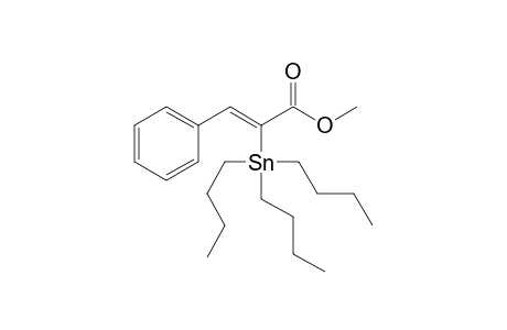 (Z)-3-phenyl-2-tributylstannyl-2-propenoic acid methyl ester