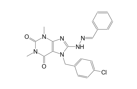 benzaldehyde [7-(4-chlorobenzyl)-1,3-dimethyl-2,6-dioxo-2,3,6,7-tetrahydro-1H-purin-8-yl]hydrazone