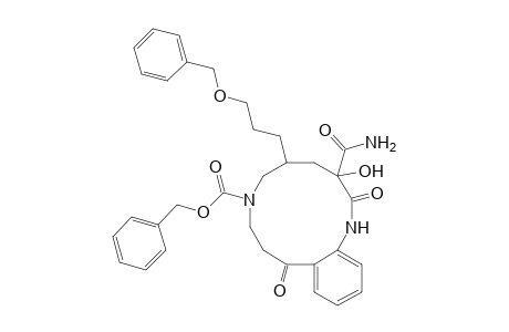 Azonino[5,4-b]indole-3,7(2H)-dicarboxylic acid, 7-[4-(dimethylamino)-2-methoxyphenyl]-1,4,5,6,7,8-hexahydro-, 7-methyl 3-(phenylmethyl)ester, (.+-.)-