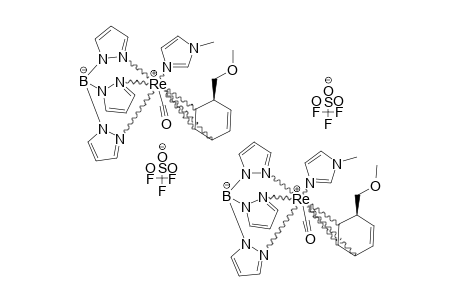 [HYDRIDOTRIS-(PYRAZOLYL)-BORATE]-RE-(CO)-(N-METHYLIMIDAZOLE)-[2,3,4-ETA(3)-(1-METHOXYMETHYL-1H-BENZENIUM)]-(O-TF)