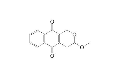 3-Methoxy-3,4-dihydro-1H-naphtho[2,3-c]pyran-5,10-dione