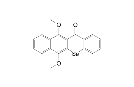 6,11-Dimethoxy-12H-benzo[b]naphtho[2,3-e]selenin-12-one