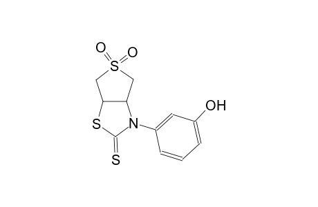 3-(3-hydroxyphenyl)tetrahydrothieno[3,4-d][1,3]thiazole-2(3H)-thione 5,5-dioxide