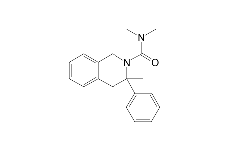 2-Dimethylaminocarbonyl-3-methyl-3-phenyl-1,2,3,4-tetrahydroisoquinoline