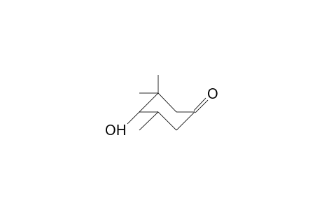 cis-4-Hydroxy-3,5,5-trimethyl-cyclohexanone